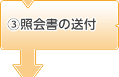 3.照会書の送付